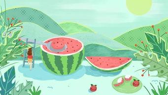 夏日吃瓜小作品,一场别开生面的吃瓜盛宴  第2张